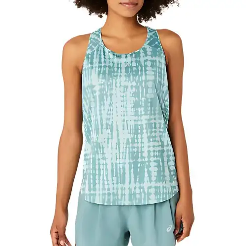 ASICS ROAD Running Tank Top Women's Green