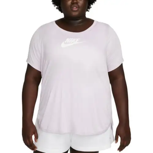 Nike Sportswear Essentials T Shirts Women's Doll Crew Neck Moderate