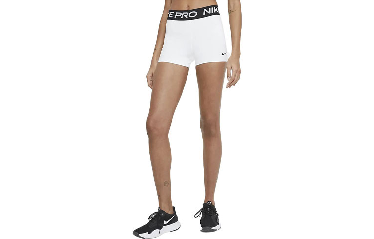 Женские шорты Nike Pro (белые)
