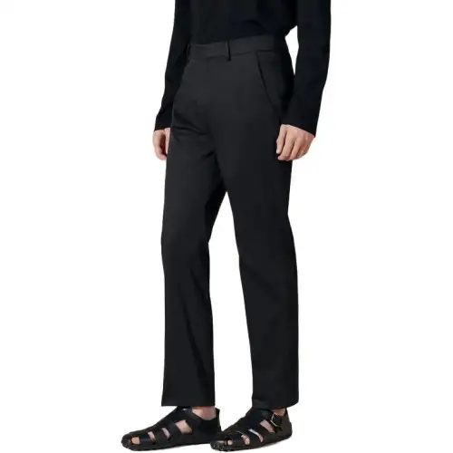 HERMES Casual Pants Men's Black