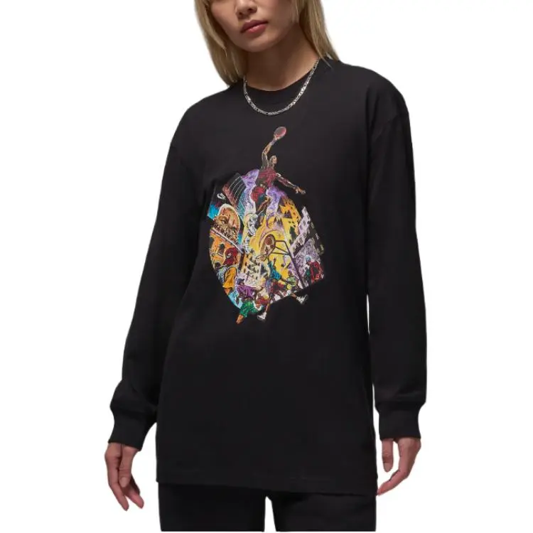 Jordan OVERSIZED T Shirt Women's Black