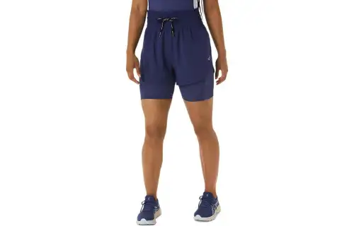 ASICS NAGINO Casual Shorts Women's Marine Blue