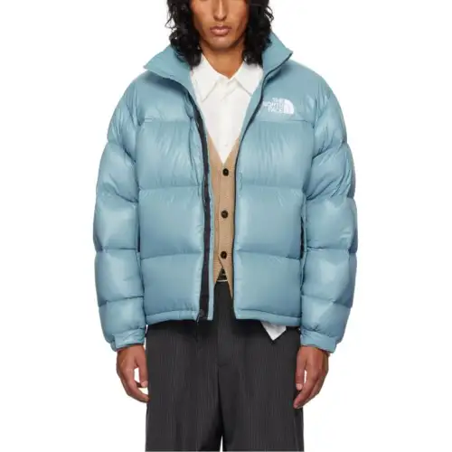 THE NORTH FACE Nuptse1996 FW24 Retro Shine Down Jacket Men's Blue