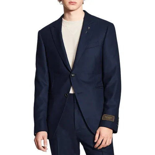 LOUIS VUITTON Business Suit Coat Men's Dark Blue