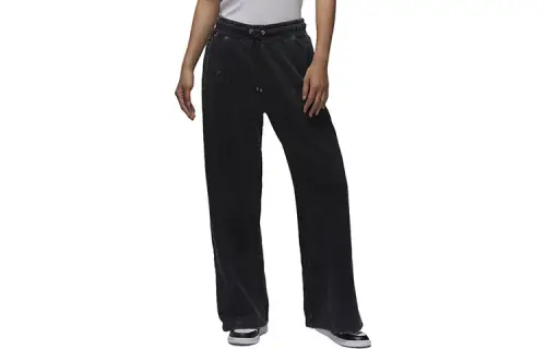 Jordan Flight Fleet Open Hem Trousers Casual Pants Women's Black