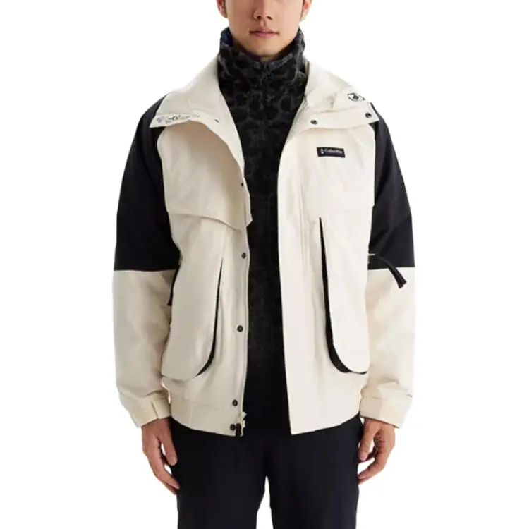 Columbia Hiking Waterproof And Warm Windbreaker Jacket Women's White