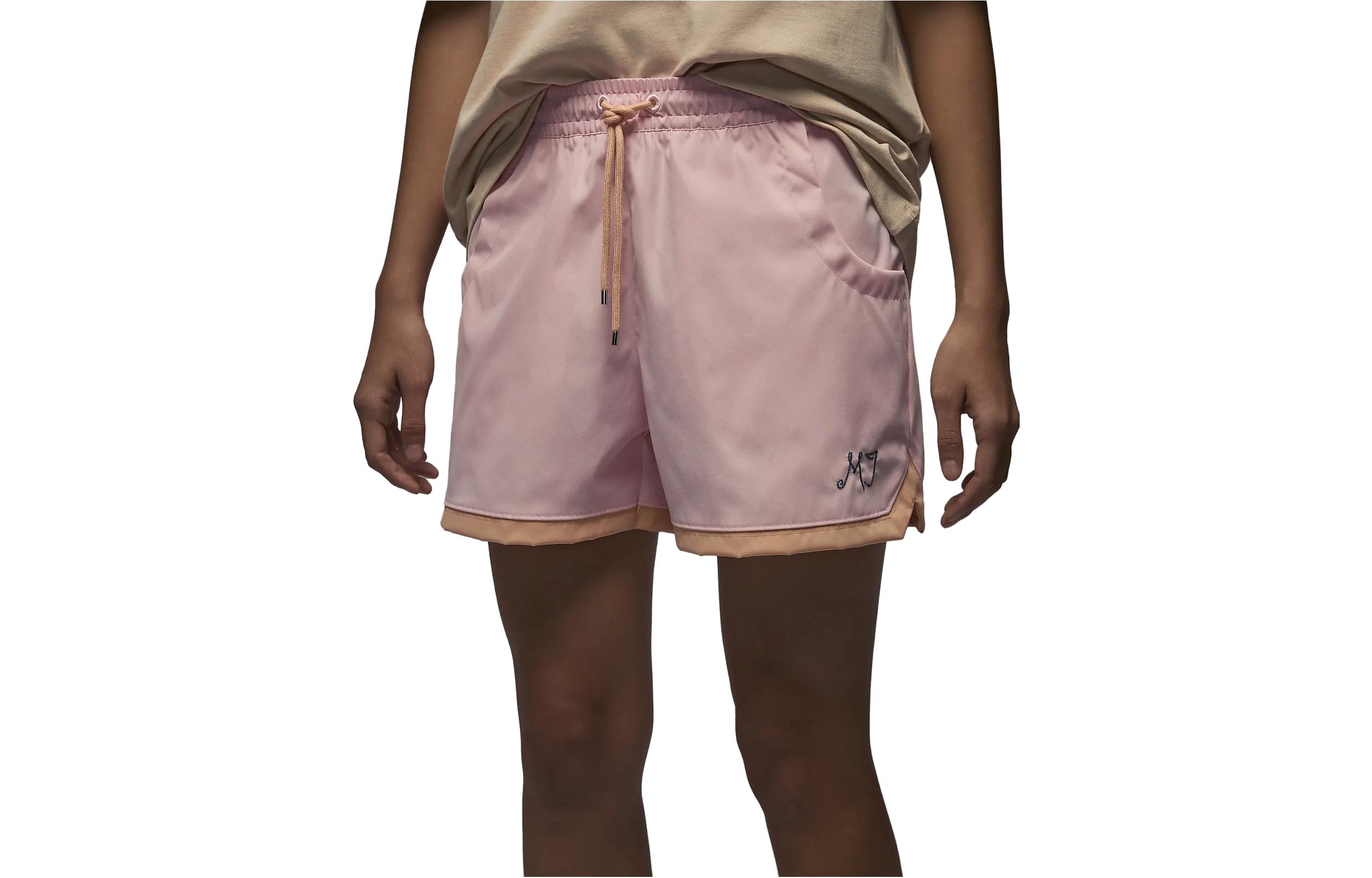 Jordan Sports Shorts Women’s Elegant Light Pink Moderate Bermuda Shorts