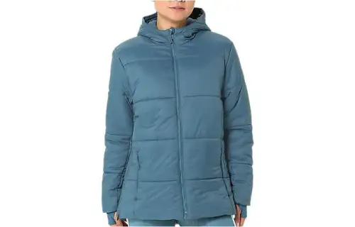 ASICS Jackets Women's Blue Hooded Moderate Other