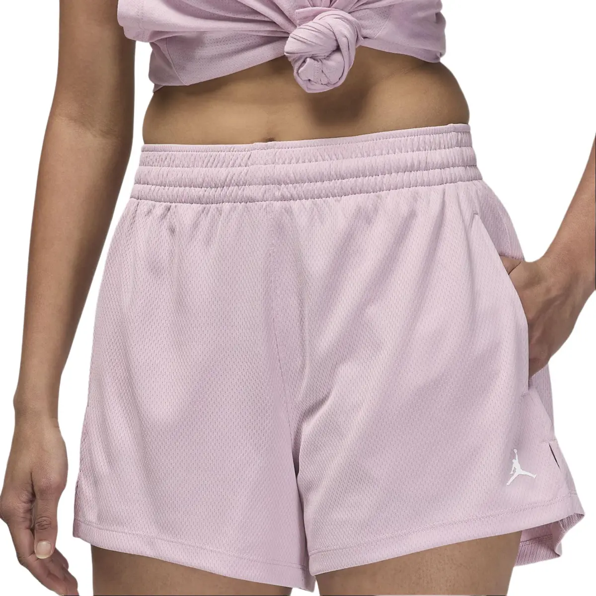 Jordan Sport Sports Shorts Women's Plum Chalk