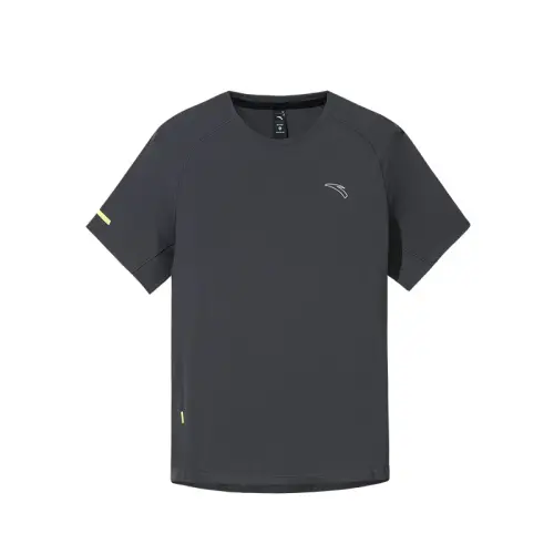 Anta Running Collection T Shirt Men's Castle Gray