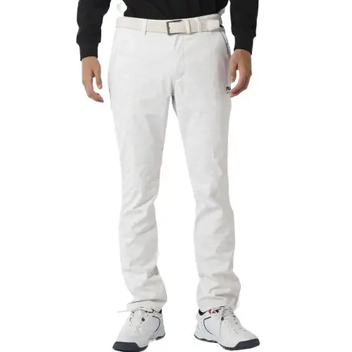 FILA Casual Pants Men's White Moderate Tapered Pants