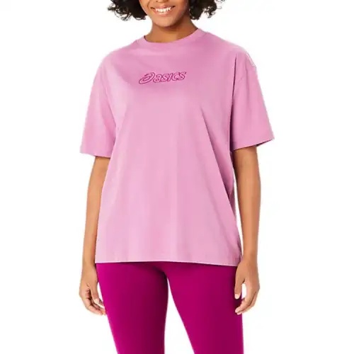 ASICS T Shirt Women's Soft Berry