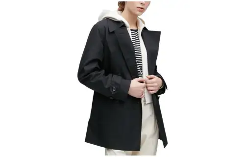 UNIQLO SS23 Trench Coat Women's Black