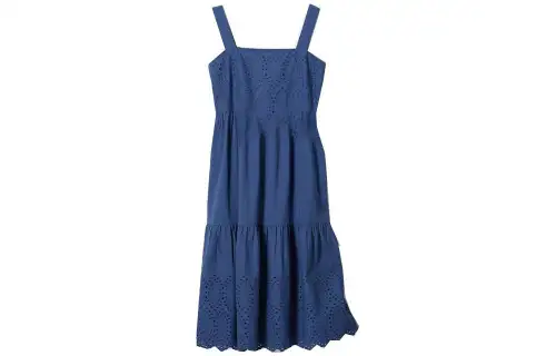 UNIQLO Slip Dress Women's Sea Blue