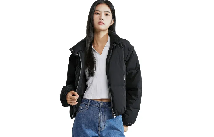 CALVIN KLEIN Puffer Jacket Women's Space Black