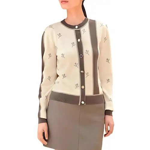 HERMES Knitwear Women's Titanium Gray