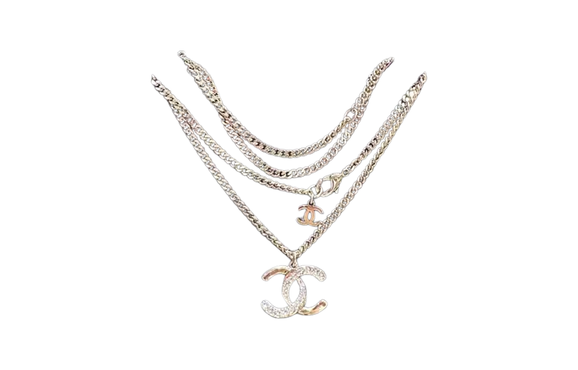Женская цепочка CHANEL c (серебряная)