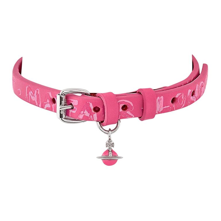 Женское колье Vivienne Westwood Bristol (розовое)