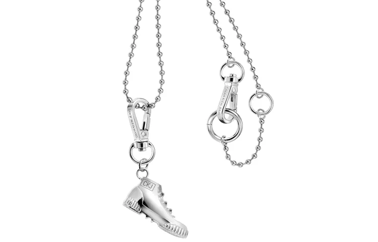 CALVIN KLEIN 316L Stainless Steel Necklaces Unisex Silver