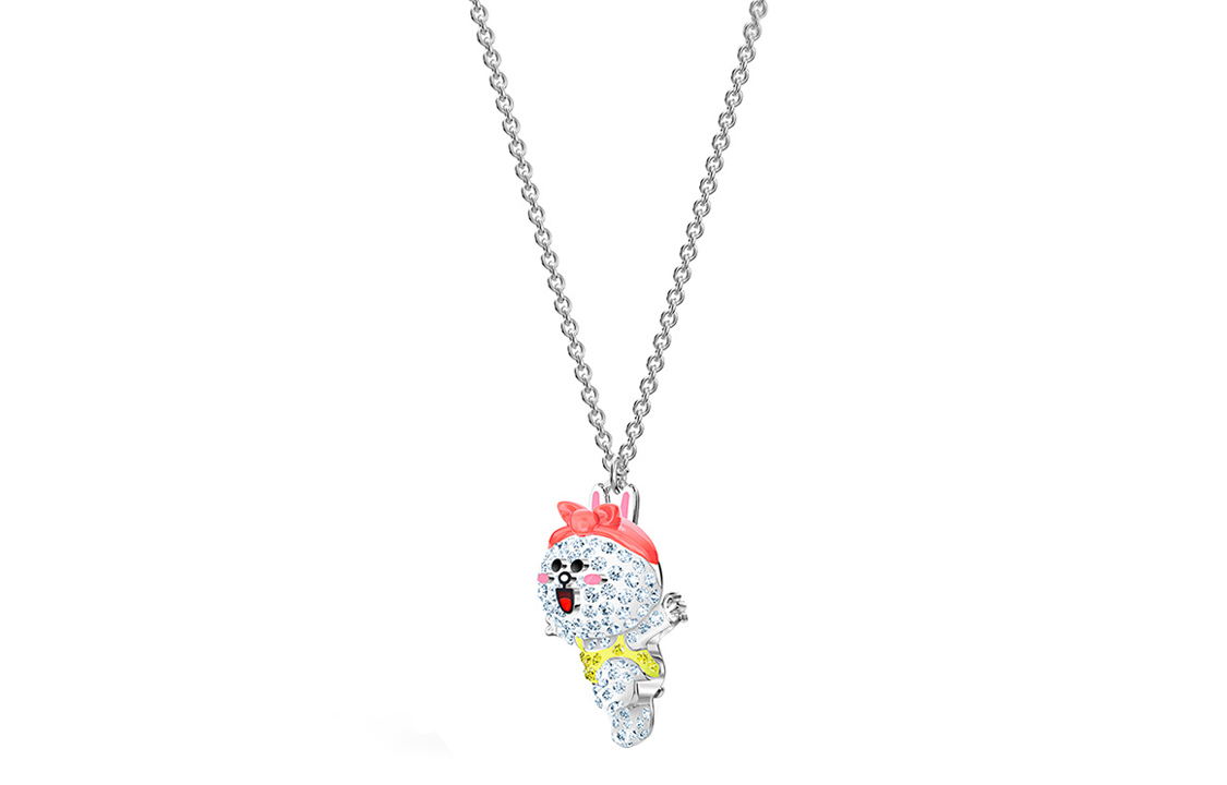 Женская цепочка Swarovski Line Friends 925 (серебряная) — фото 2