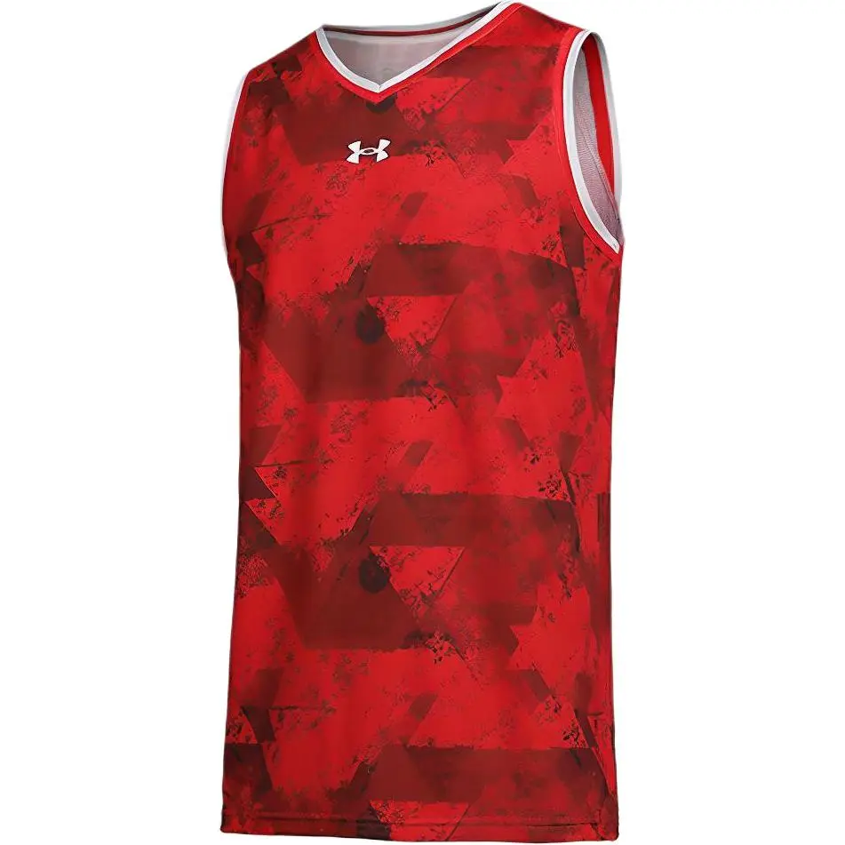 Under Armour Basketball Jersey Men's Red