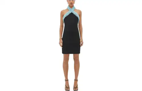 Bottega Veneta Short Sleeved Dress Women's