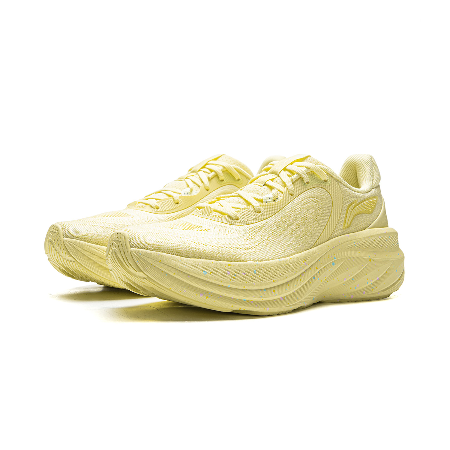 Li Ning Leisurely V2 Cushioning Slip Resistant Abrasion Resistant Breathable Low top Casual Running Shoes Women’s