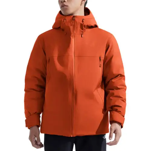 THE NORTH FACE Mountain Range Down Jackets & Coats Men's Sunset Orange