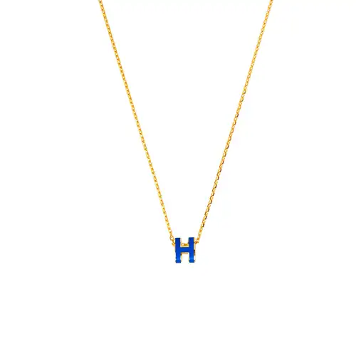 HERMES POP H Alloy Necklaces Women's