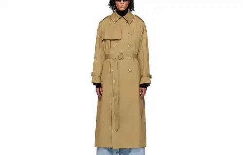 Vetements SS24 Trench Coat Men's Tawny