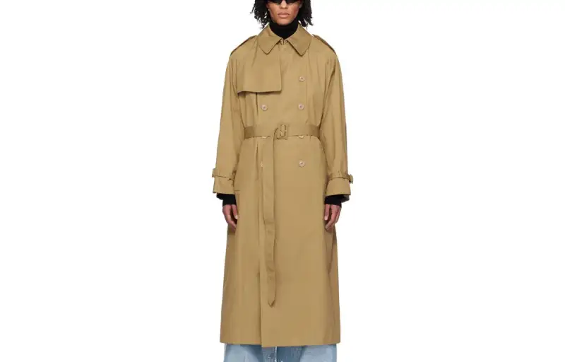 Vetements SS24 Trench Coat Men's Tawny