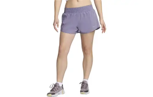 Nike One Women's Dri-FIT Mid-Rise 3' Brief-Lined Shorts