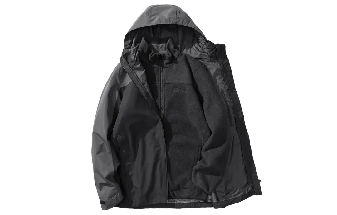 Jack Wolfskin Altenberg Waterproof And Windproof To Keep Warm Windbreaker Jacket Men's Europe Version