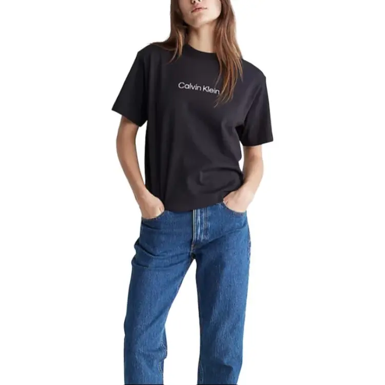 CALVIN KLEIN T Shirt Women's Black