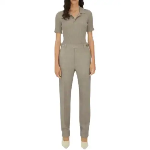 Bottega Veneta Polo Shirt Women's Heather Gray