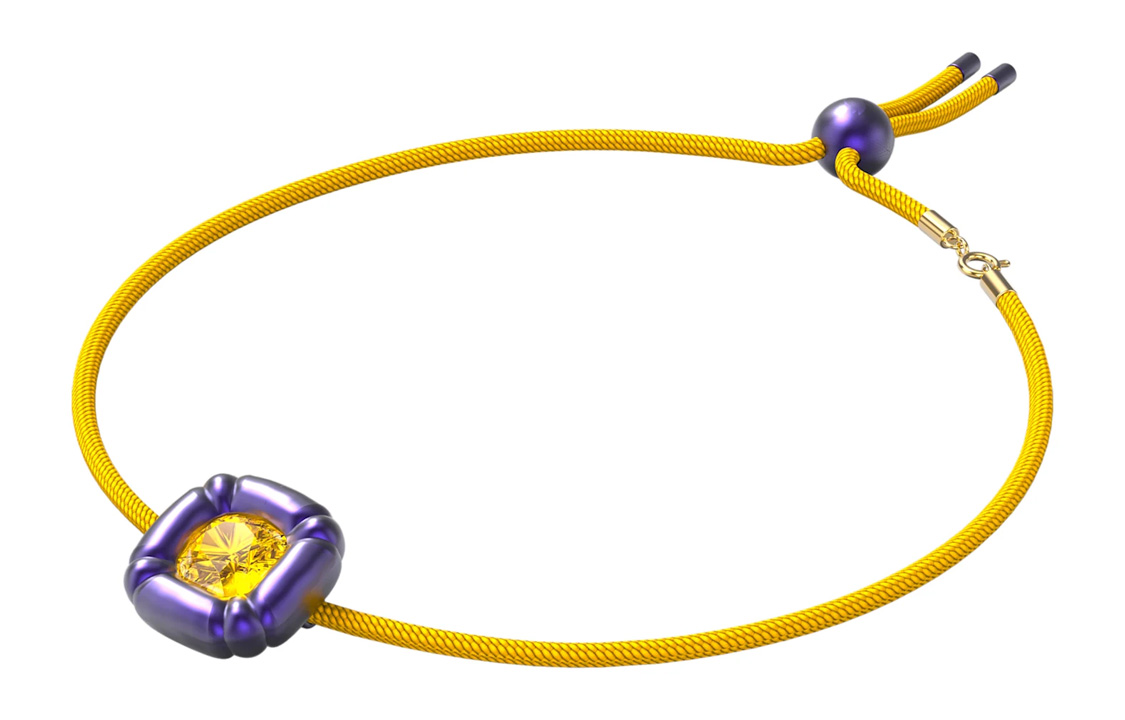 Женская подвеска Swarovski Dulcis (пурпурная)