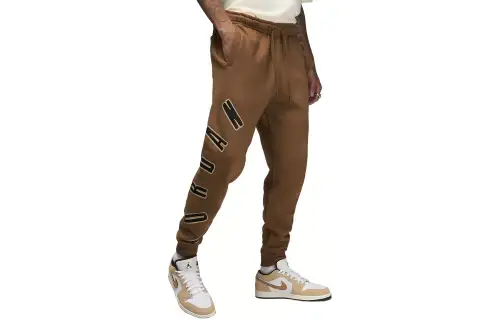 Jordan Flight MVP Knitted Sweatpants Men's Tan