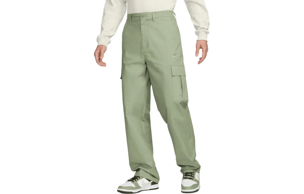 Nike CLUB Cargo Pants Men's Oil Green