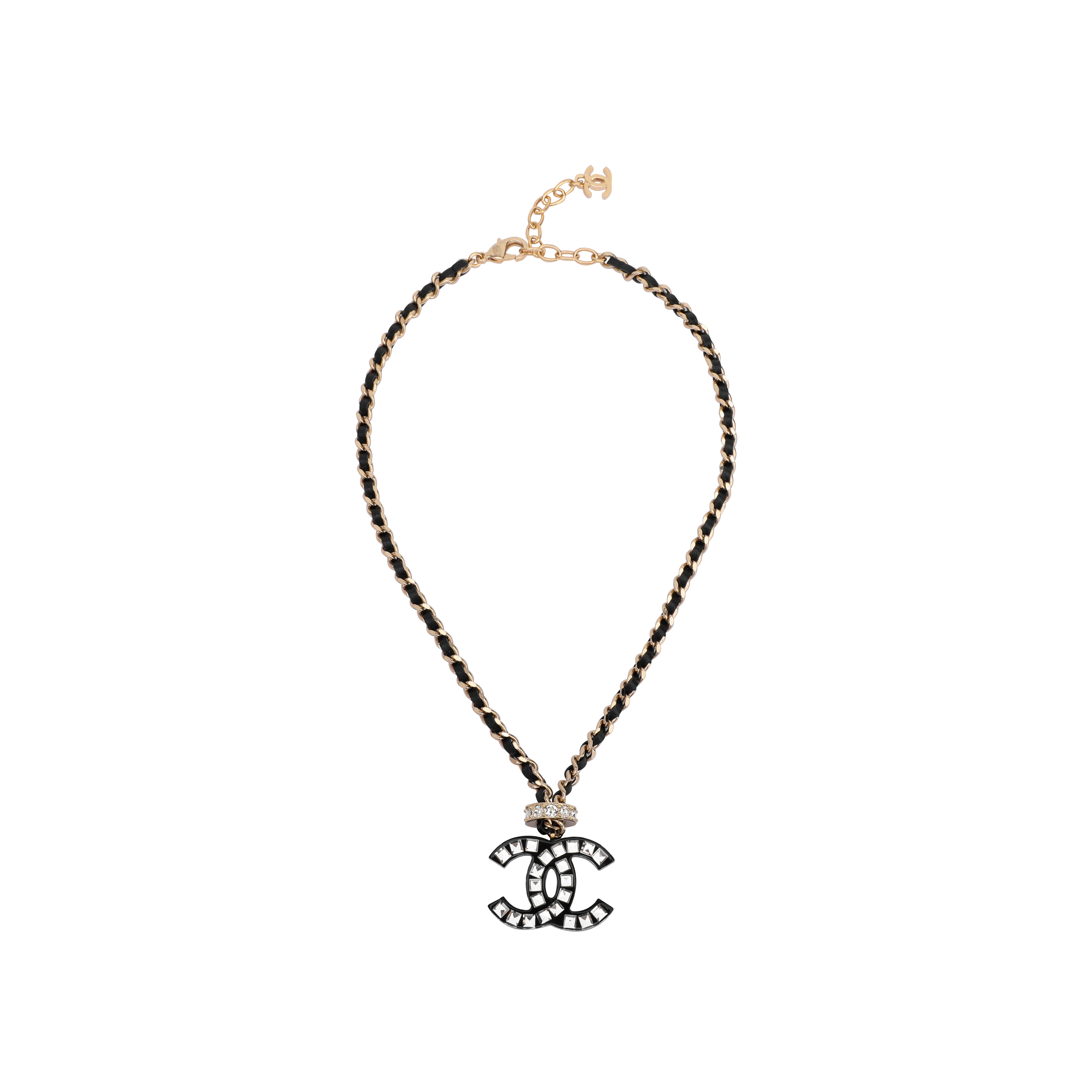 Женская подвеска Chanel (золотая)
