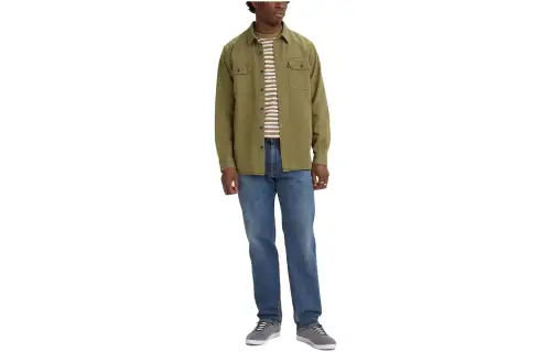 Levis Jeans Men's Blue Moderate Tapered Pants