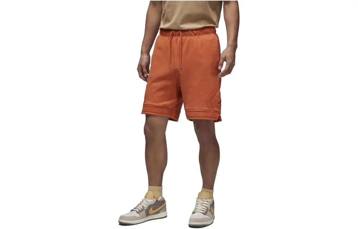 Nike Casual Shorts Men's Orange Moderate
