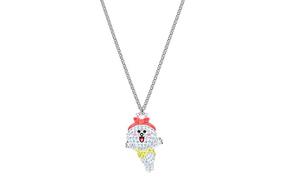 Женская цепочка Swarovski Line Friends 925 (серебряная) — фото 1