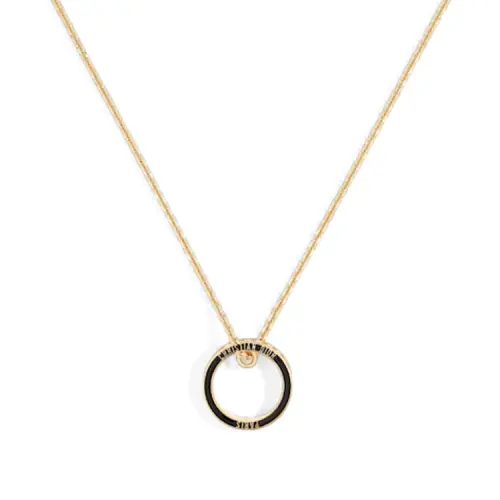 DIOR Code Necklaces Women's Gold