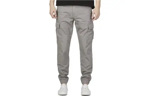 Vans Cargo Pants Men's Gray Moderate