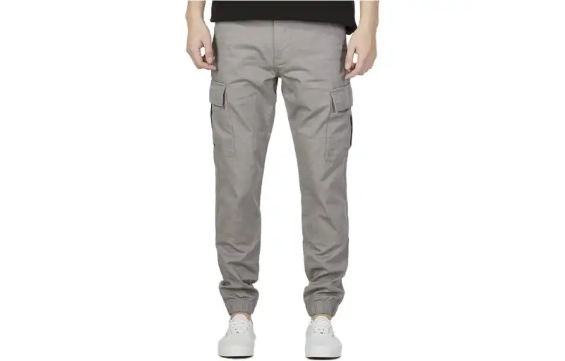 Vans Cargo Pants Men's Gray Moderate