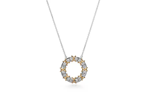 TIFFANY & CO. Sixteen Stone Necklaces Women's Silver