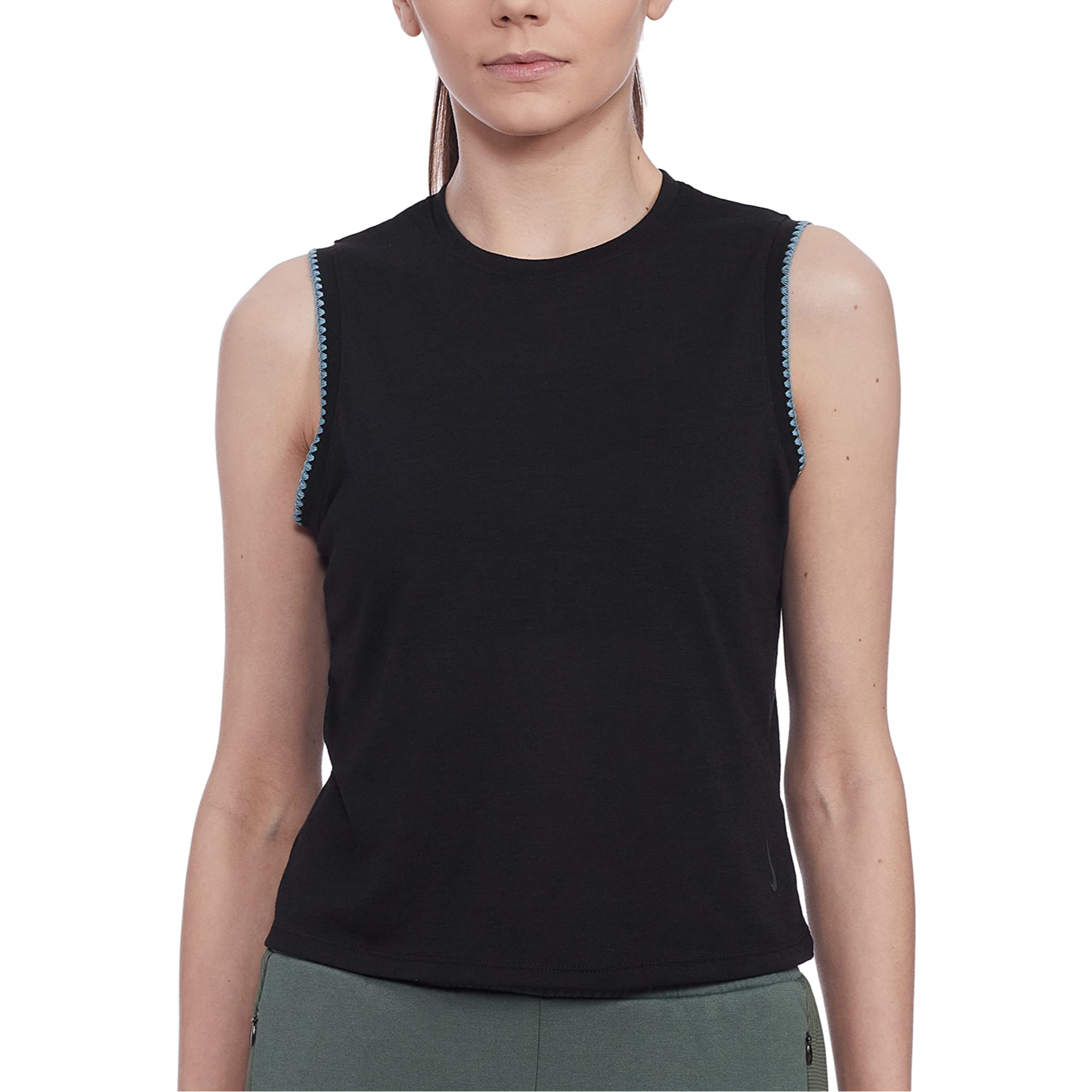 Nike Sleeveless Sports Shirts Women’s Black Other