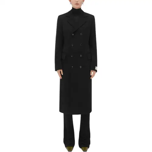 Bottega Veneta Double Breasted Regular Fit Coat