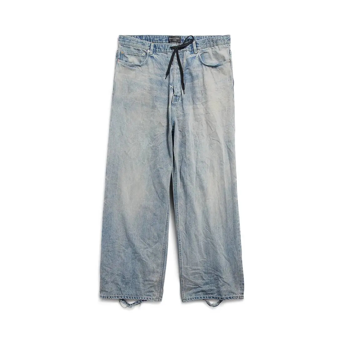 Balenciaga SS24 Jeans Loose Fit Unisex Light Blue