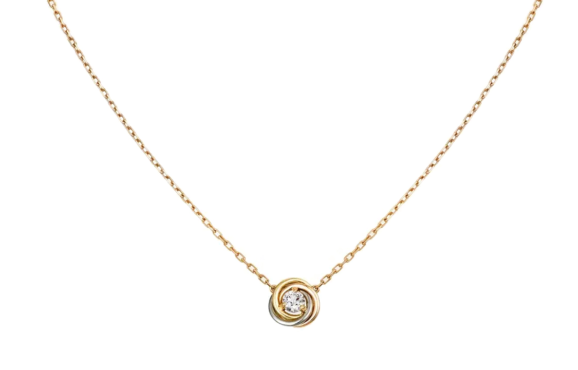 Подвеска Cartier Trinity (многоцветная)